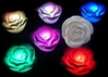LED Kerze Blinkende Farbwechsel multi color LED Rose Seerose Batterie