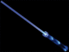 LED LASER SCHWERT STAR COMET LIGHT SWORD 75 cm lang LED - BLAU ROT