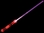 LED SCHWERT LASERSCHWERT LIGHT SWORD 75 cm lang LED - rot / blau.