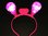 LED Blink Haarreifen Totenkopf Figuren SKULL - WEISS PINK multicolor