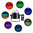 LED RGB Kristall Magic Ball Disco Lichteffekte Discokugel Fernbedienung Sound Aktiv