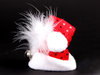 Haar-Clip mit Small-Cap-Weihnachtsglocke Glitter und Glocke Haarspange