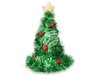 Weihnachtsmütze Green Tree Weihnachtsbaum GRÜN mit Stern xmas GRÜN Stern rote Kugeln