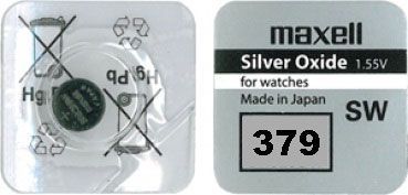 Details about   5x Maxell 379 Uhren-Batterie Knopfzelle SR521SW AG0 1,55V Silberoxid Neu 