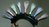 LED Blink Haarreifen Irokese 2022 Drehbar um 360 GRAD blinkend 8x Glasfaser Wedel NEU iro