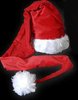 Weihnachtsmütze - Schal 150cm Superlange Weihnachts Muetze weichem Samt ROT