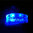 100 Stück Akustik + Motion Sensor actives LED leucht Armband transparent Laser Gravur