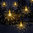 Magic LED Feuerwerks Sternen Kugel wasserfest 8 Programme Fernbed 4xAA 150 leds