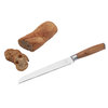 LAGUIOLE - Brotmesser Griff aus Olivenholz braun bread knife Olive Wood